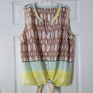 Daniel rainn aztec blouse